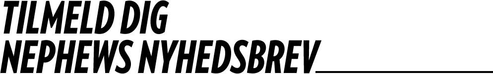 Tilmeld dig vores nyhedsbrev